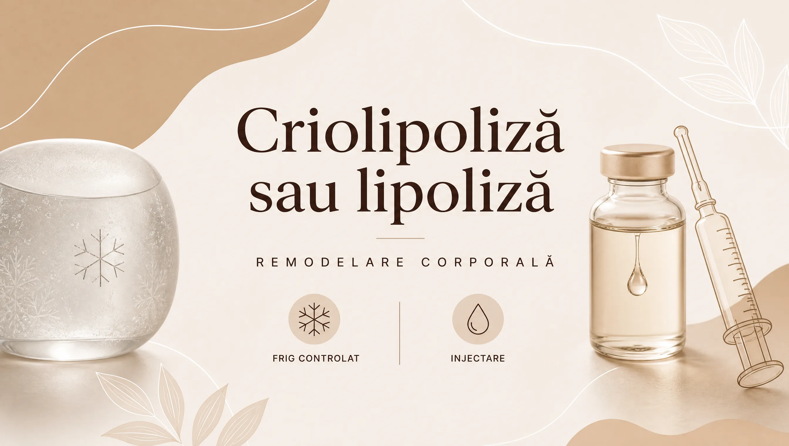 Criolipoliză, lipoliză injectabilă sau lipolaser: care metodă și pentru cine