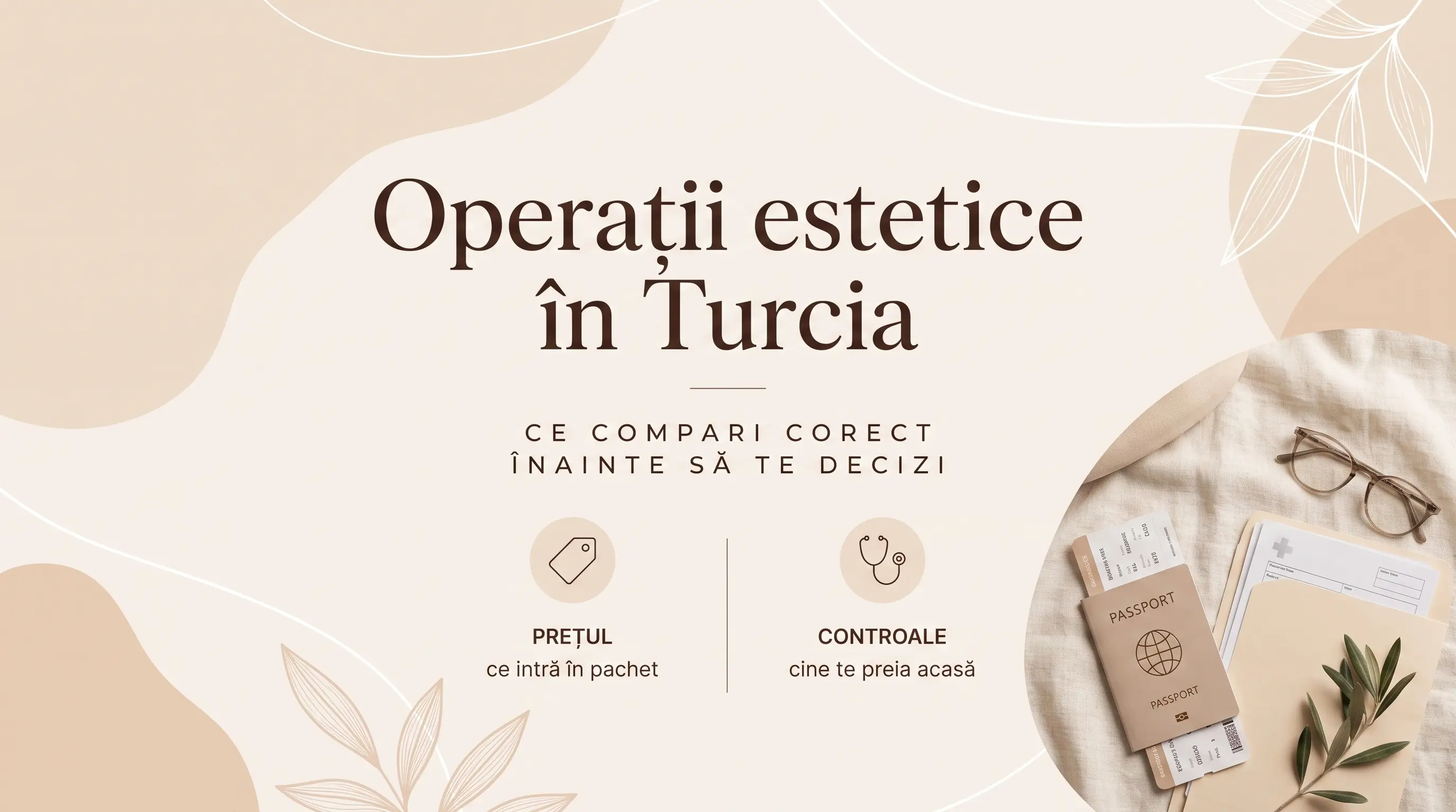 Operații estetice în Turcia: ce compari corect înainte să te decizi